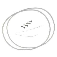 2 x Dichtung für Pumpentopf wie BSH 12005744 Ø 182 mm Alternative für Geschirrspüler (SD001010)