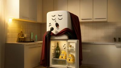 Warum macht der Kühlschrank Geräusche? 