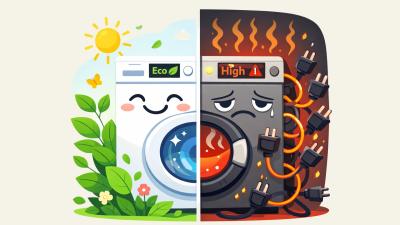 Sind Waschtrockner nachhaltig oder echte Stromfresser?