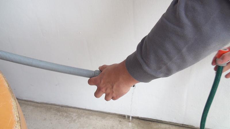 Waschmaschine vom Wasser abschließen Waschmaschine vom Wasser abschließen