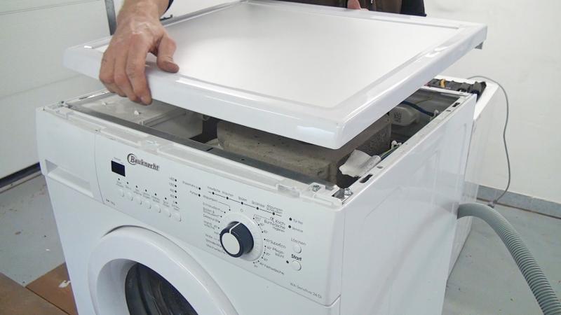 Gerätedeckel abnehmen Gerätedeckel abnehmen