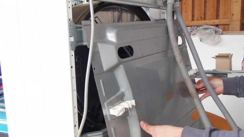 Rückwand entfernen Rückwand entfernen