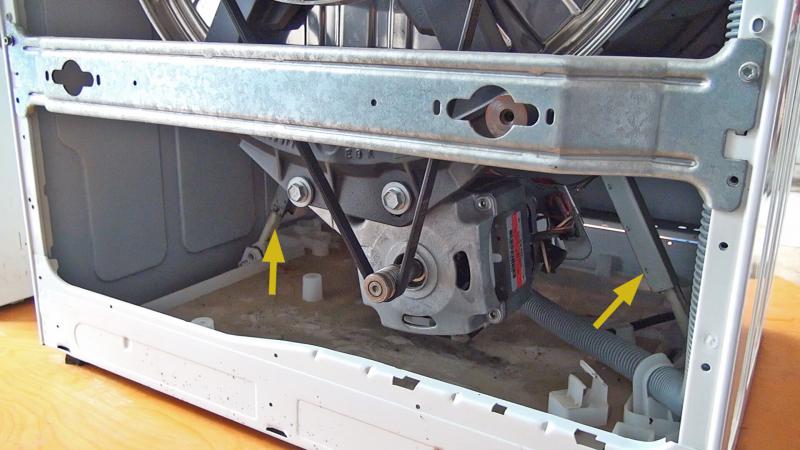 Innenleben der Waschmaschine Innenleben der Waschmaschine