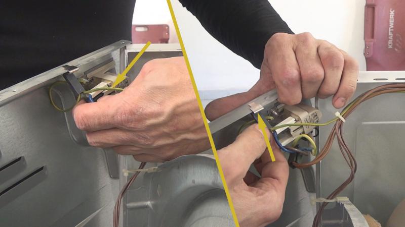 Stromabschluss abklemmen Stromabschluss abklemmen