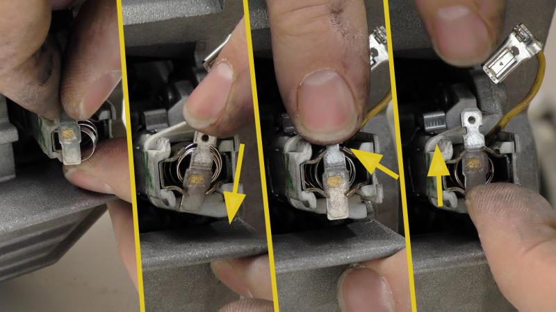 Neue Motorkohle verriegeln