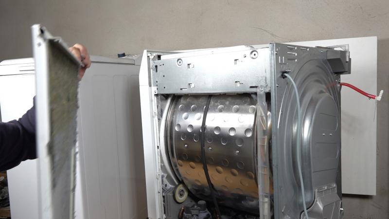 Rechte Seitenwand entfernen Rechte Seitenwand entfernen