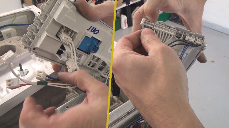 Alle anderen Kabelstecker abstecken Alle anderen Kabelstecker abstecken