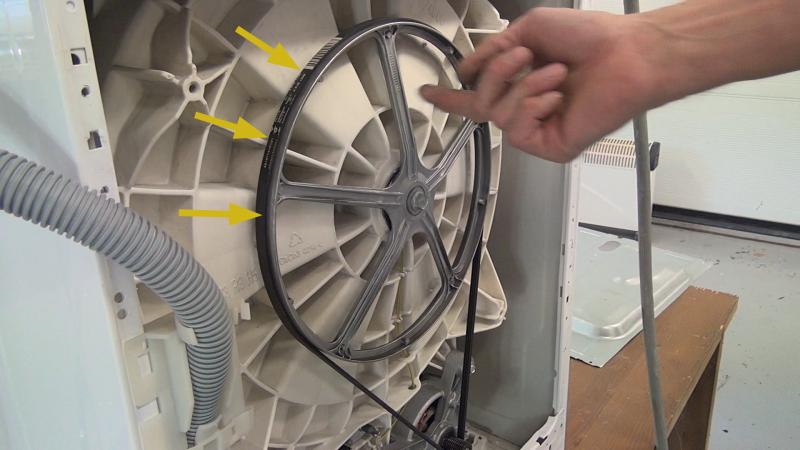 Keilriemen zu weit hinten