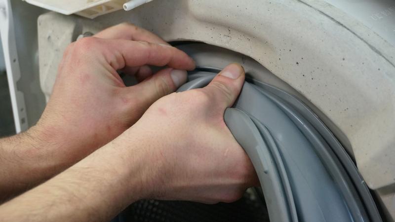 Türmanschette aufsetzen