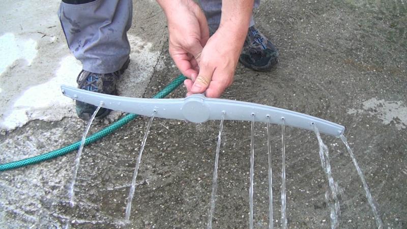 Unteren Spülarms spülen Unteren Spülarms spülen