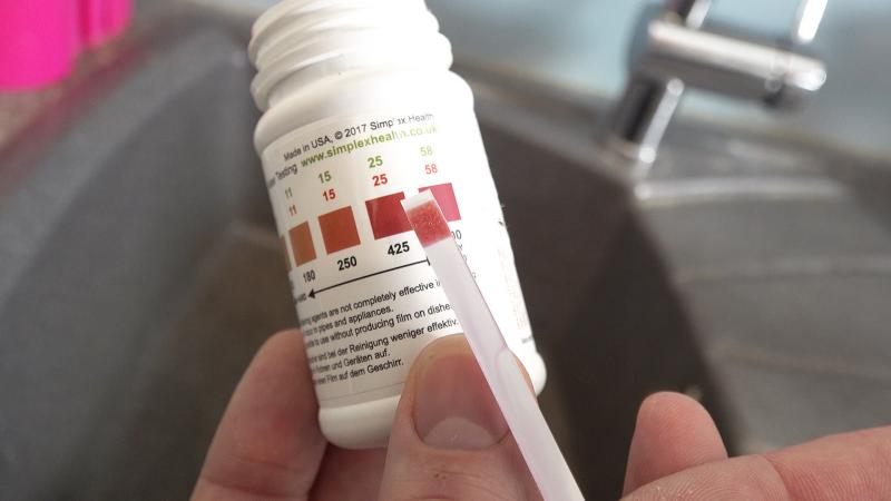 Teststreifen zeigen zu hohes Ergebnis an