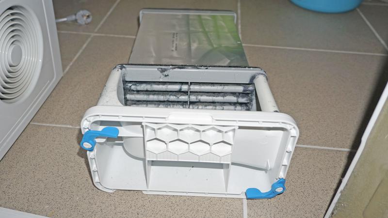 Ausgebauter Kondensor