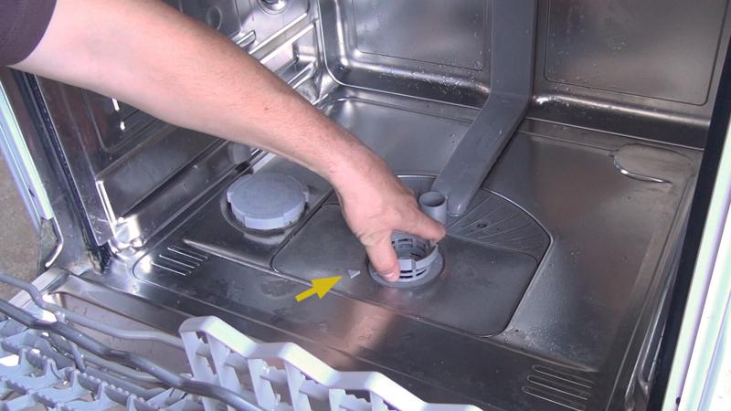 Spülmaschinen Sieb einbauen Spülmaschinen Sieb einbauen