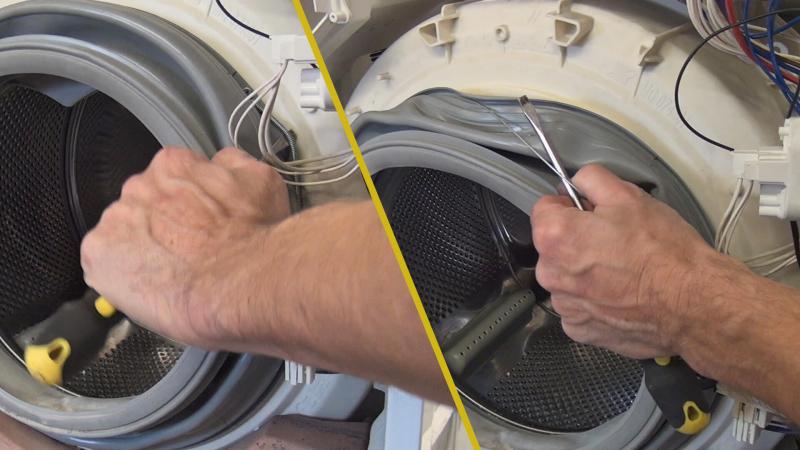 Inneren Spannring entfernen