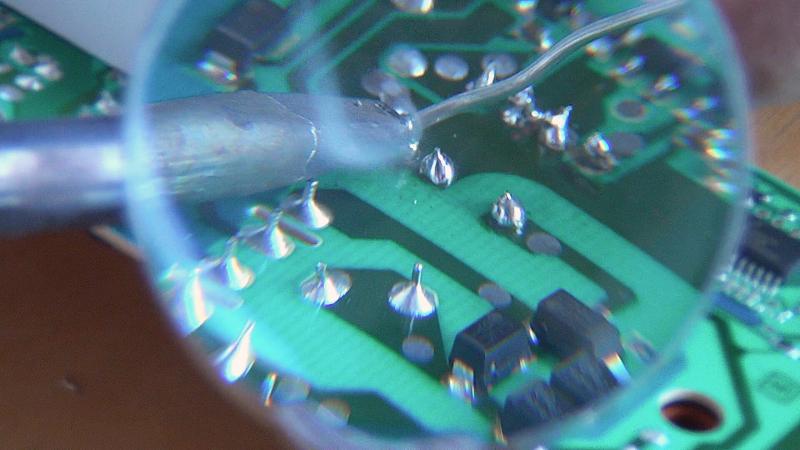 Neuen IC einlöten