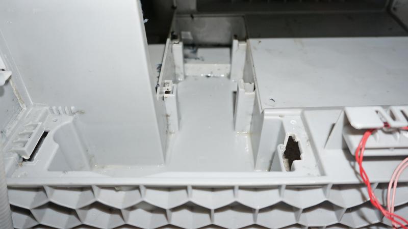 Flusensumpf saubermachen