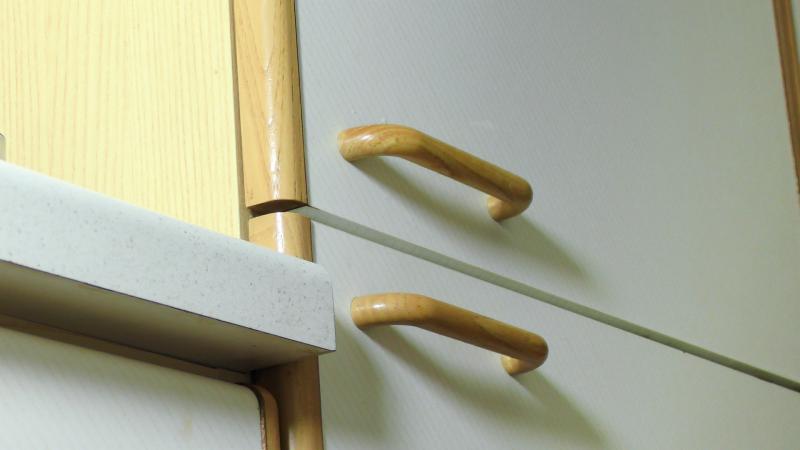 Gewechselte Kühlschrankdichtung Gewechselte Kühlschrankdichtung