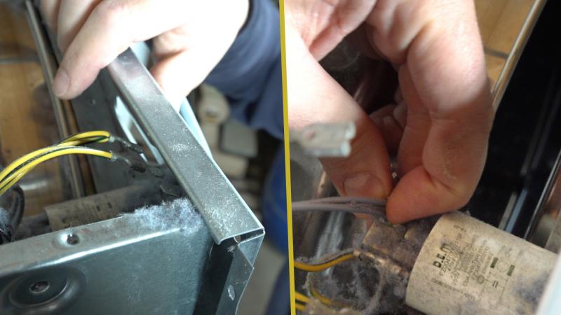 Erdung und Stromanschluss abstecken Erdung und Stromanschluss abstecken