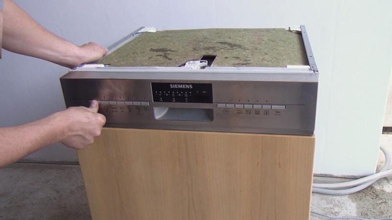 Gereinigte Spülmaschine
