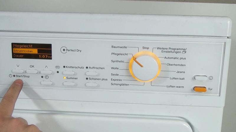 Wo Befindet Sich Der Feuchtigkeitssensor Beim Trockner Trockner Fehlermeldung "Luftwege reinigen" (Miele)