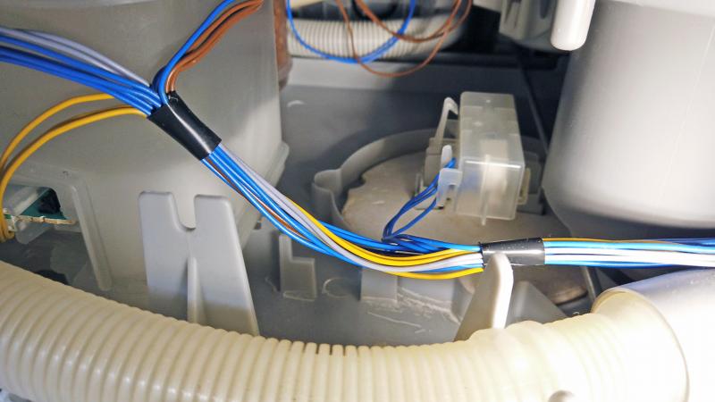 Probelauf des Spülmaschine Probelauf des Spülmaschine