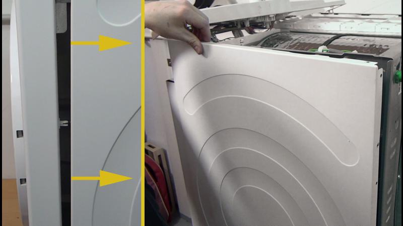 Seitenwand abnehmen Seitenwand abnehmen