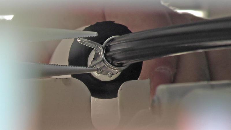 Schlauch sichern Schlauch sichern