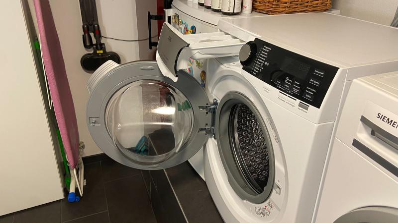 Waschmaschinen nach Benutzung