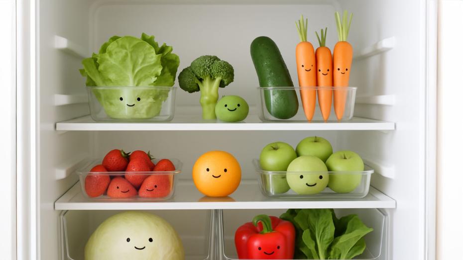 Wie bleiben Obst und Gemüse im Kühlschrank länger frisch?
