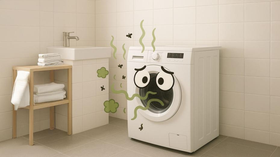 Warum riecht meine Waschmaschine unangenehm?