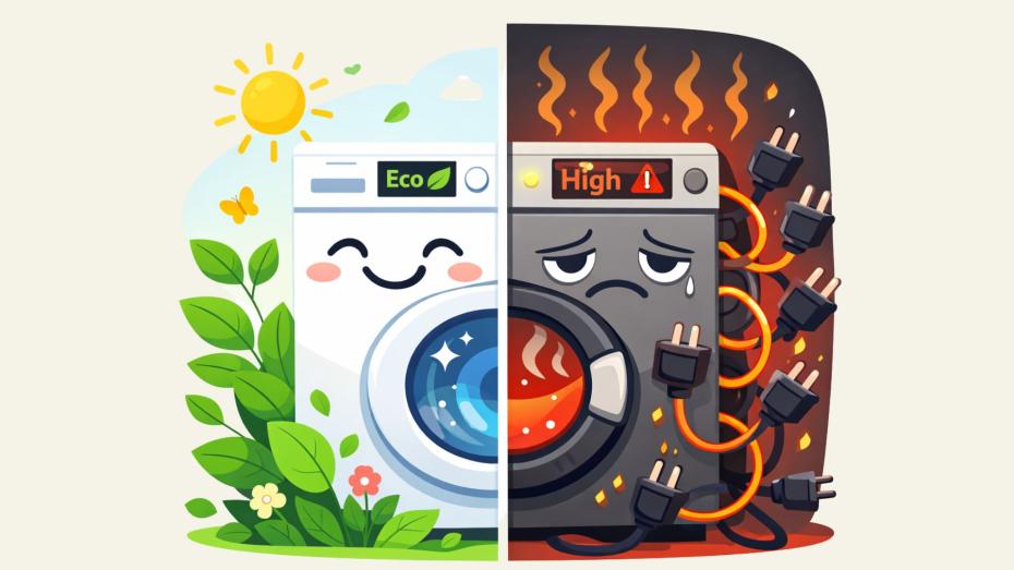 Sind Waschtrockner nachhaltig oder echte Stromfresser?