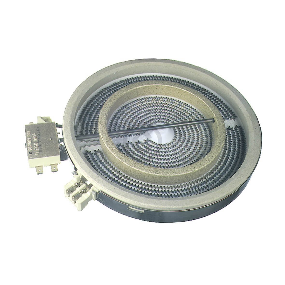 Strahlheizk�rper 2-kreis 205/120mm AEG 140057321014 EGO 10.51211.084 f�r Kochfeld Herd (KD-140057321014)