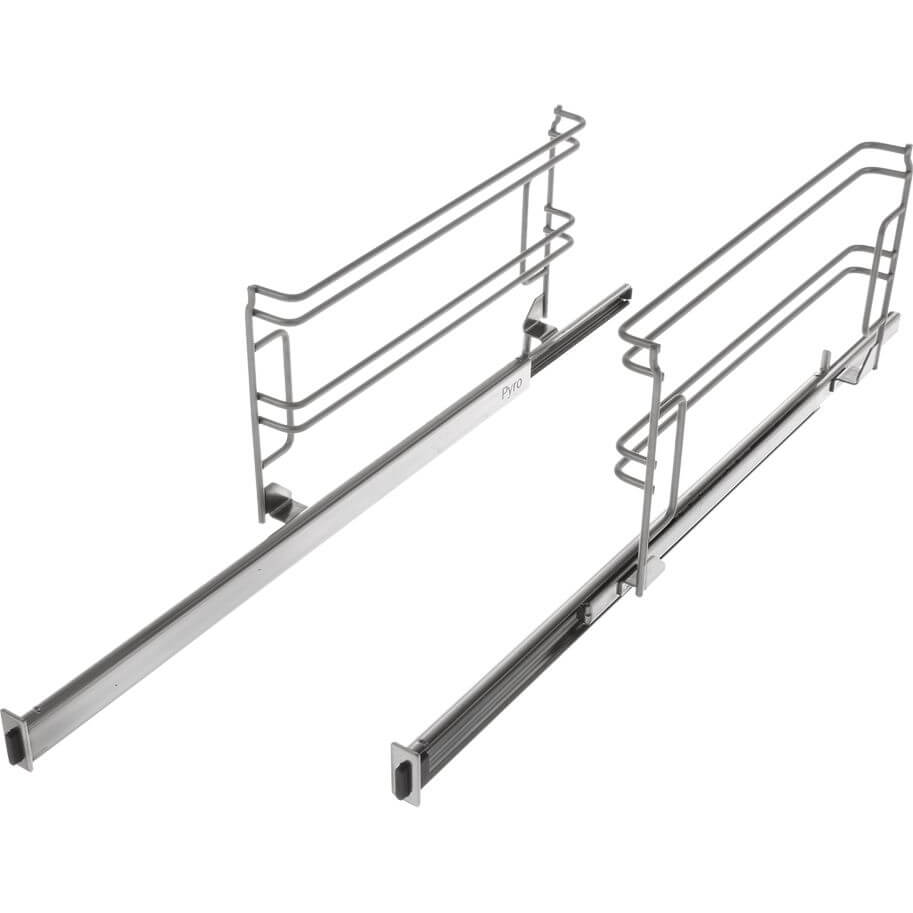 Teleskopauszug 1-fach Paar (links und rechts) f�r Pyrolyse f�r Ger�te mit Mikrowelle 45 cm, Max  15 kg (BD-17007588)