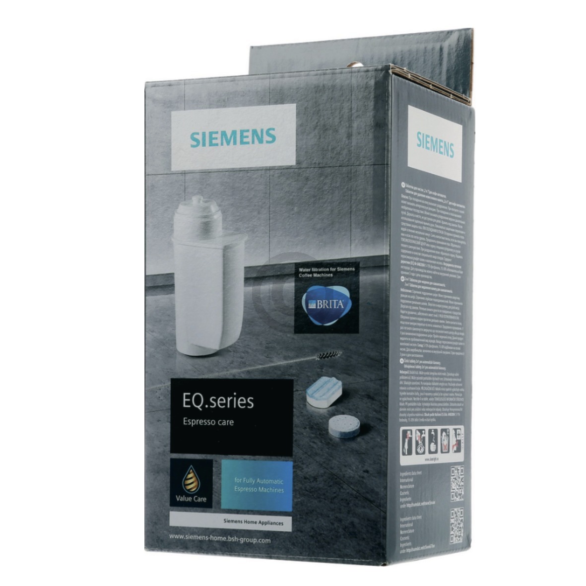 Reinigungsset mit Wasserfilter B�rste BSH TZ80004A  f�r Kaffeemaschine (00312105)