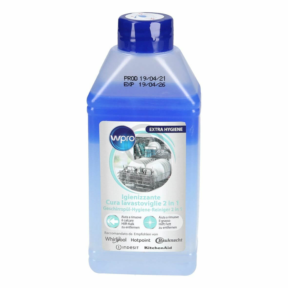 Reiniger 2in1 Wpro LIQ108  f?r Geschirrsp?ler 250ml (484000008896)