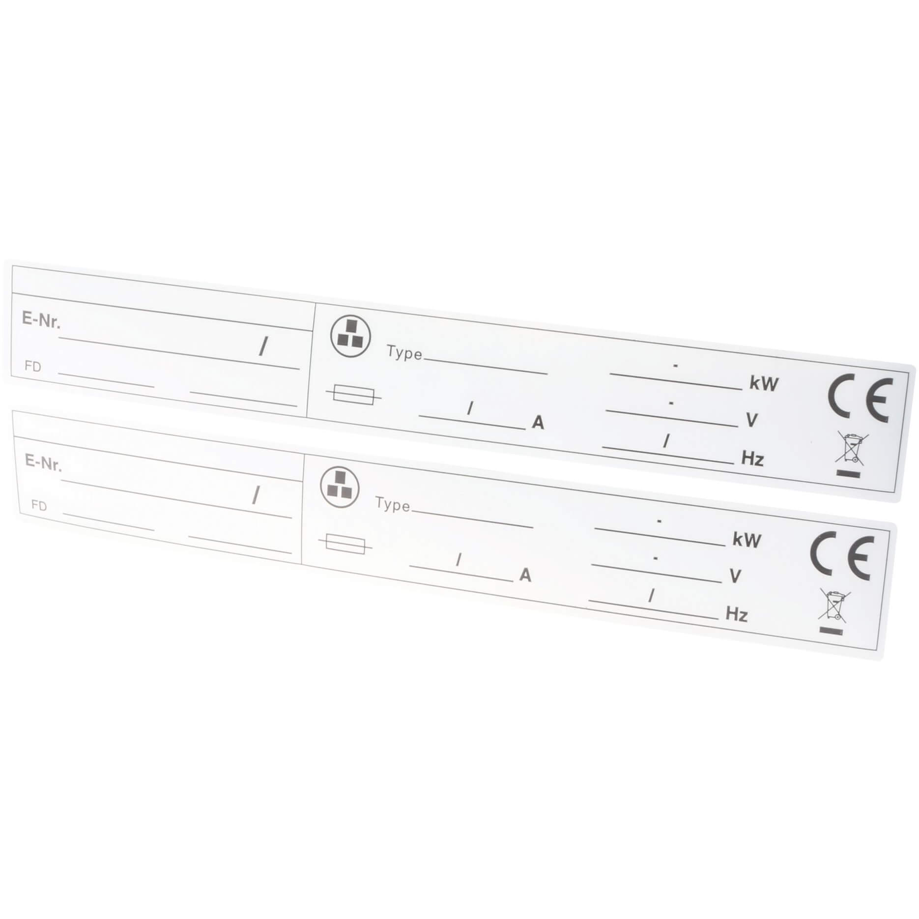Aufkleber Typenschild Innent�r f�r Geschirrsp�ler mit CE-Zeichen (BD-00618453)