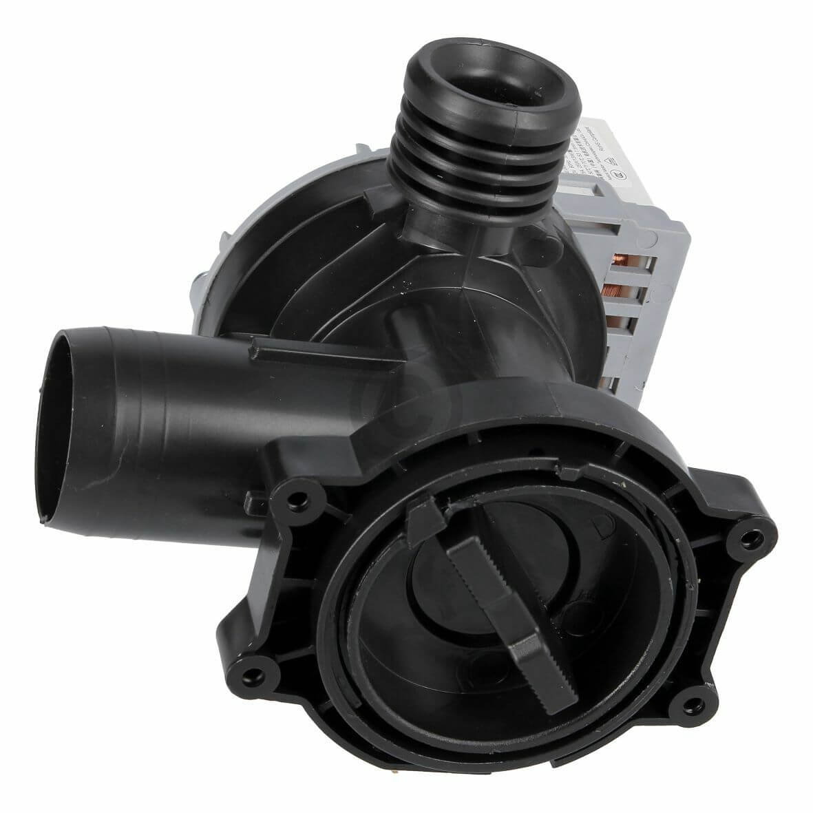 Ablaufpumpe 49117107 0020400241 Askoll mit Kopf Sieb f�r Haier Waschmaschine (49052333)
