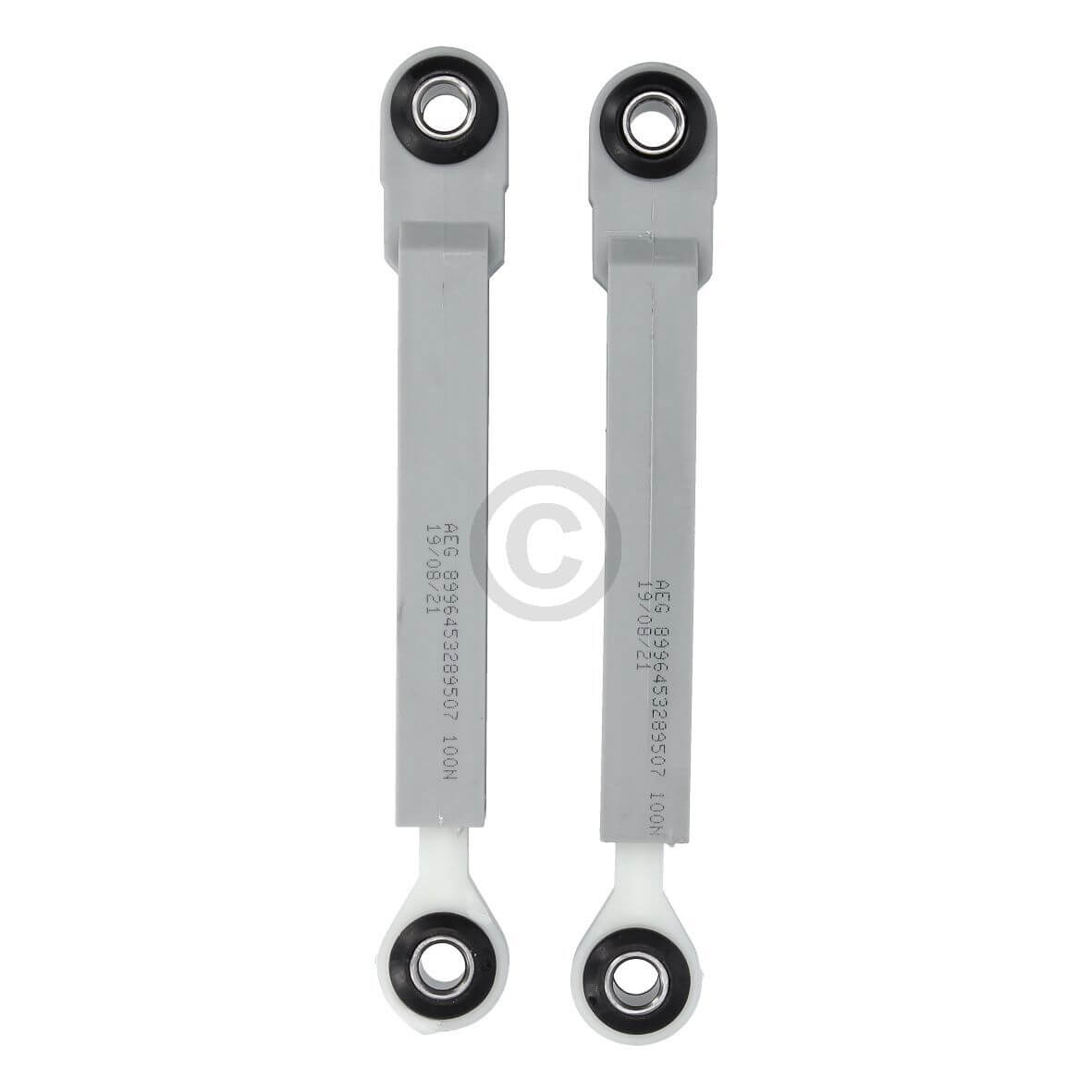 Sto�d�mpfer Set wie AEG 4055211207 100N f�r Waschmaschine Waschtrockner 2Stk (10079933)