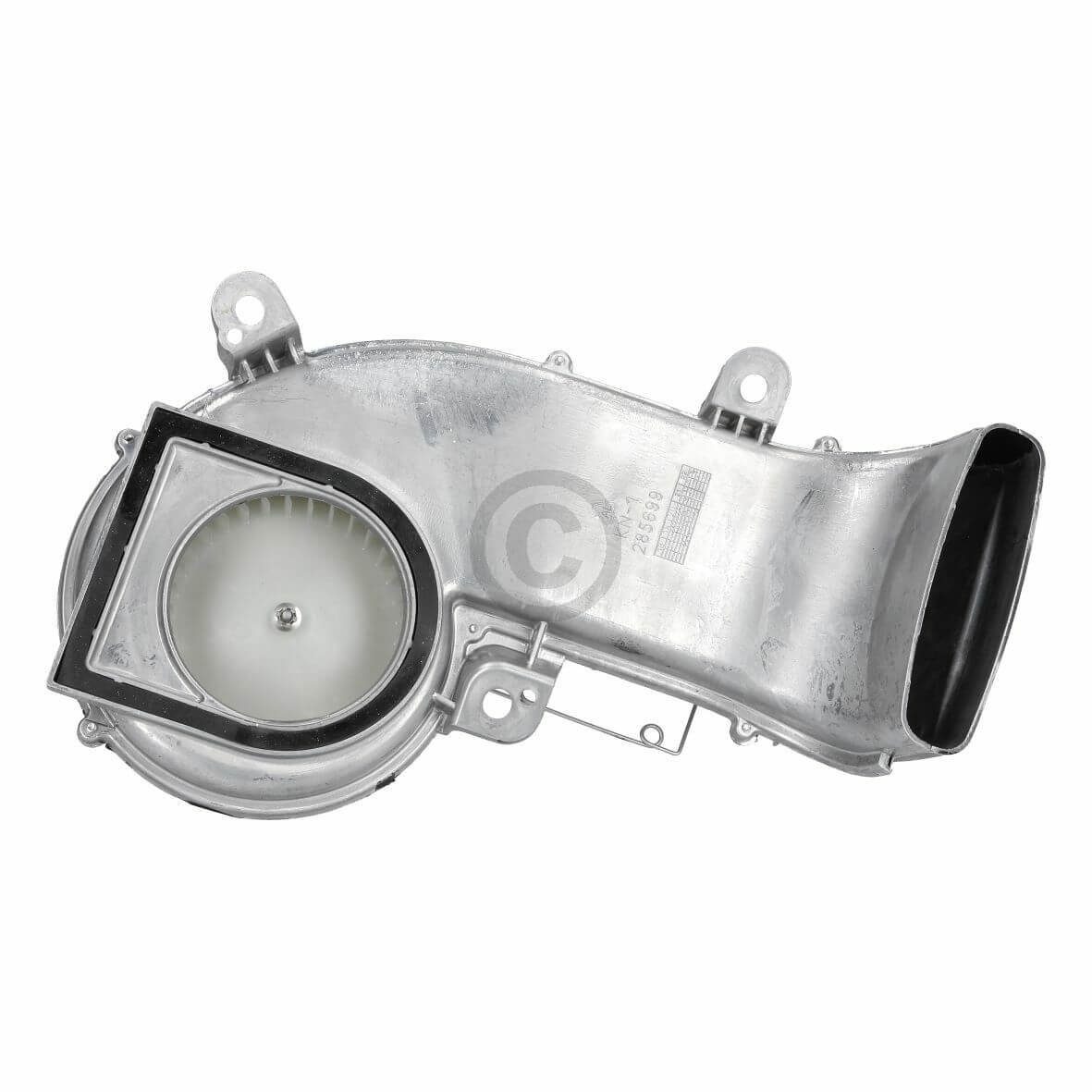 Heizkanal mit Heizung L�fter Beko 2485300200 f�r Waschtrockner (2485300200)