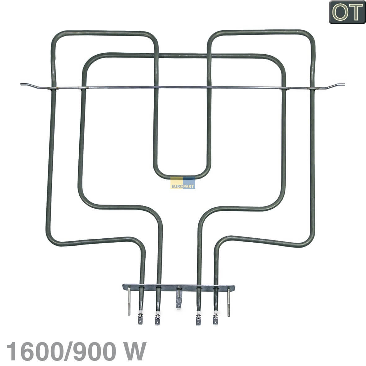 Heizelement oben Whirlpool 481225998474 Oberhitze Grill 1600/900W f�r Backofen Herd (KD-481225998474)