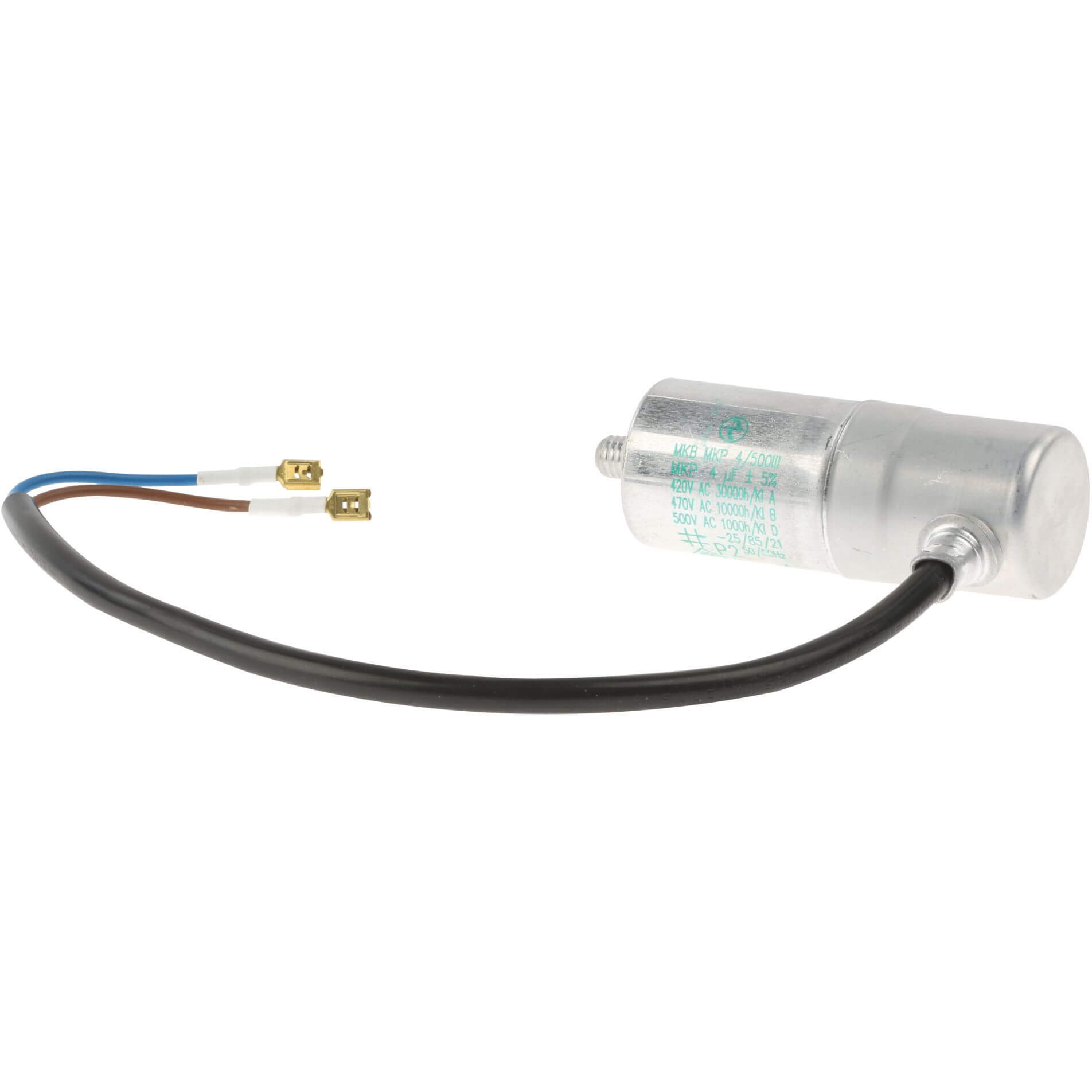 Kondensator BSH 00613712 4�F mit Kabel f�r K�hlschrank K�hlGefrierKombination Gefrierschrank (00613712)
