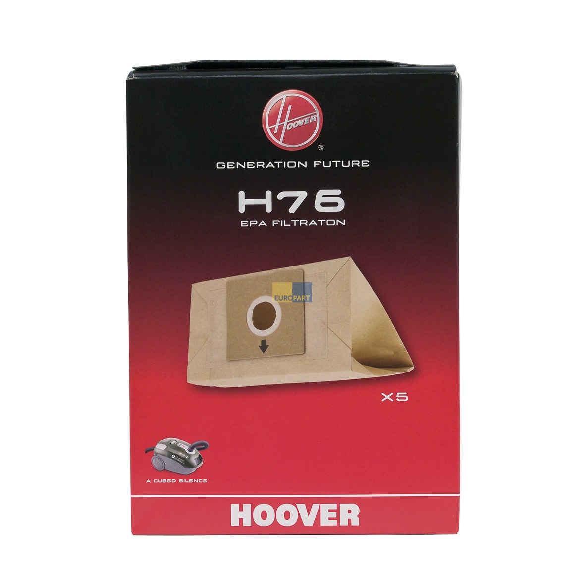 Filterbeutel HOOVER  H76 PureEpa f�r Staubsauger 5Stk (EA-35601668)
