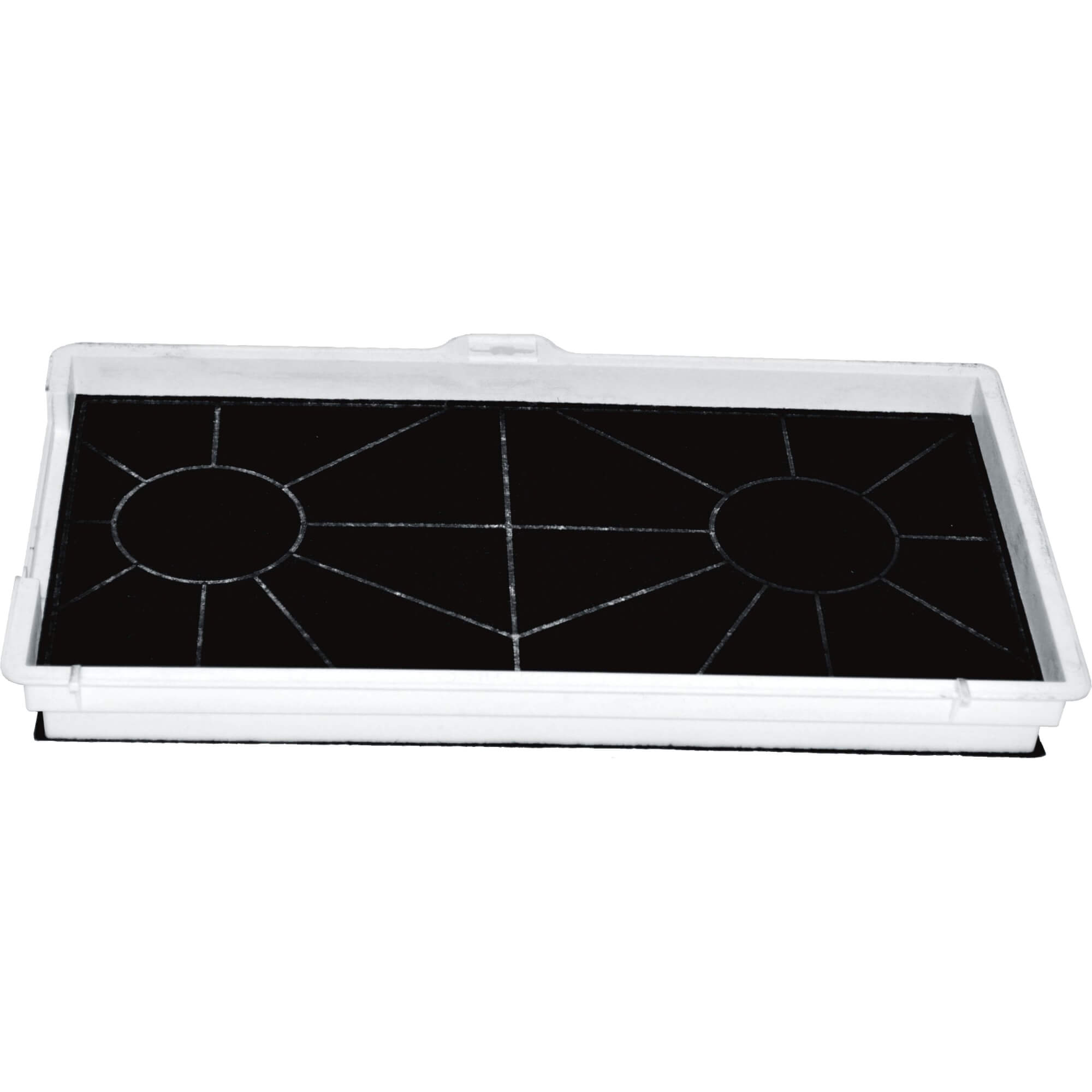 Kohlefilter Balay  435x250mm komplett mit wei�em Rahmen f�r Dunstabzugshaube (00461422)
