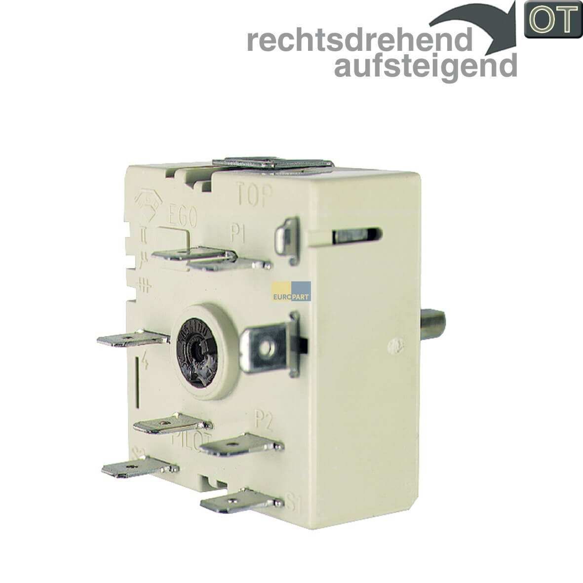 Energieregler 1kreis Miele 7235171 EGO 50.57021.010 f�r Kochfeld Herd (7235171)
