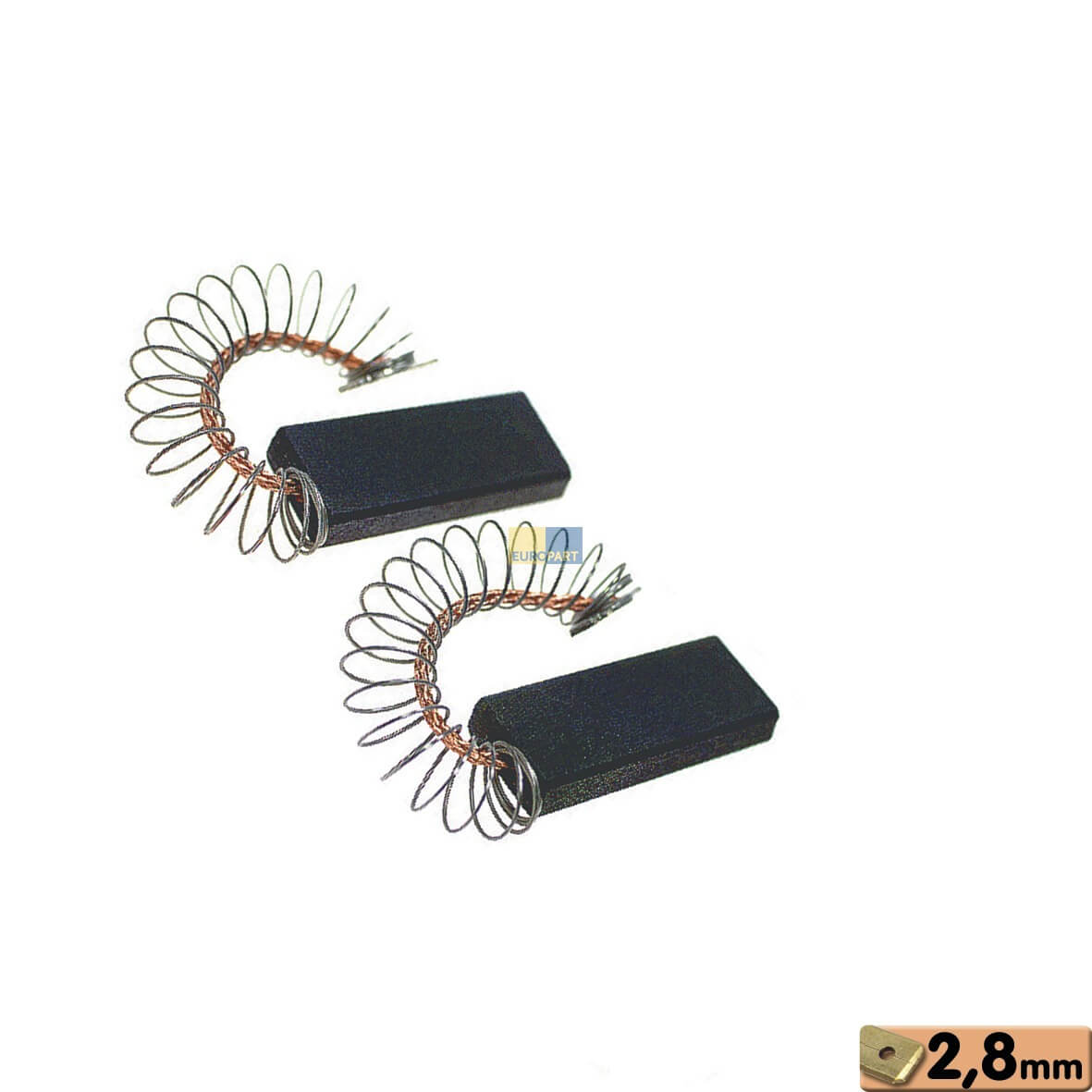 Kohlen 12, 5x6, 3x36mm 2, 8mmAMP f�r AEG-Motor Waschmaschine Waschtrockner 2Stk (KD-10079310)