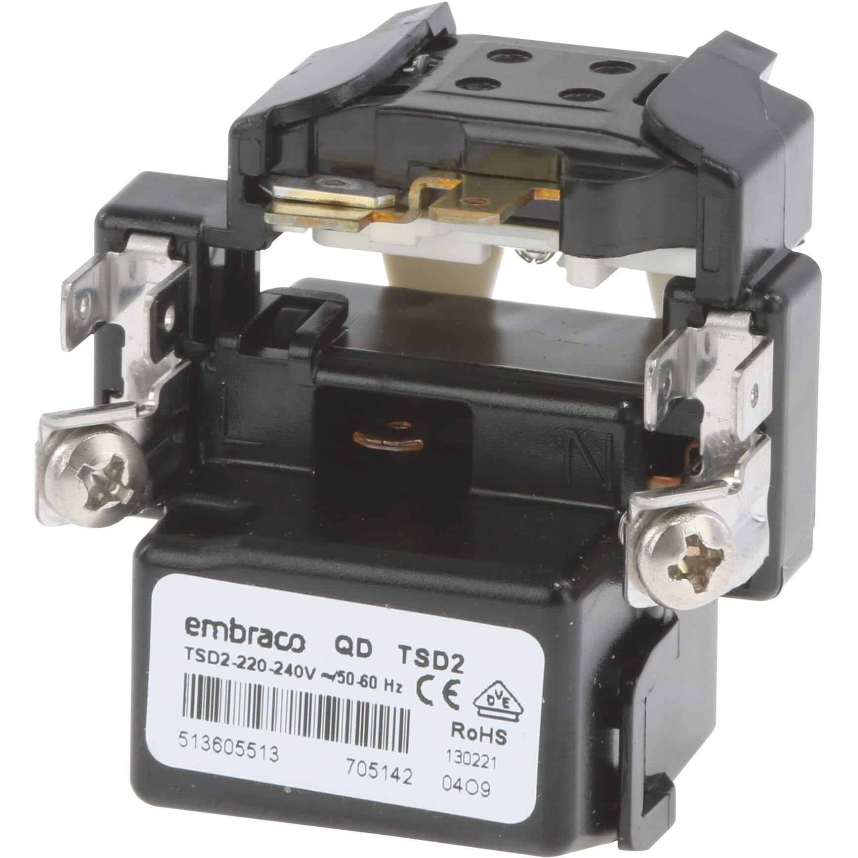 Anlaufvorrichtung BSH 00611445 embraco QD TSD2 f�r Kompressor K�hlschrank Gefrierschrank K�hlGefrierKombination (00611445)