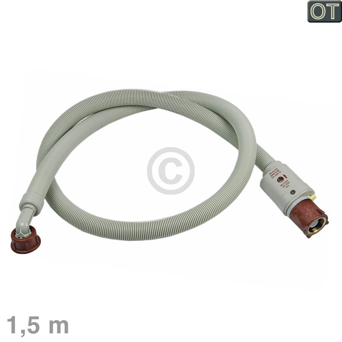 Zulaufschlauch Aquastop 1, 5m 90�C SAMSUNG DC97-16947A f�r Waschmaschine (DC9716947A)