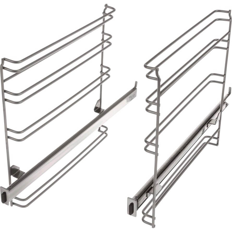Teleskopauszug 1-fach Paar (links und rechts) f�r Pyrolyse f�r Ger�te mit Mikrowelle 60 cm, Max  15 kg (BD-17007589)