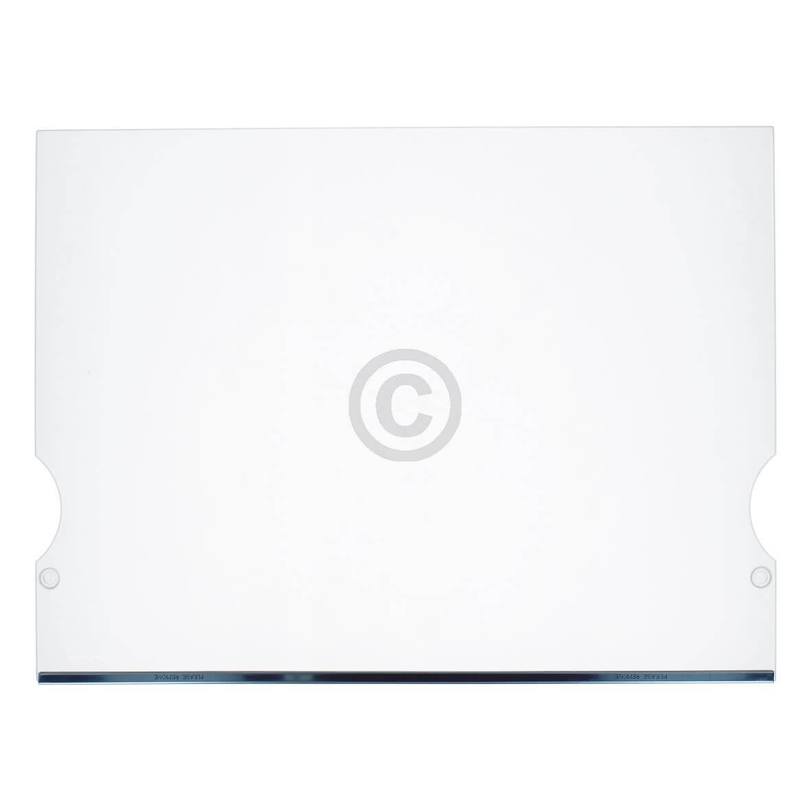 Glasplatte Liebherr 7276220 480x360mm mit Leiste f�r K�hlabteil K�hlGefrierKombination (7276220)