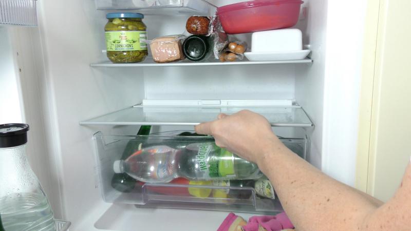 Wasser im Kühlschrank unter dem Gemüsefach (Bosch / Siemens / Neff)